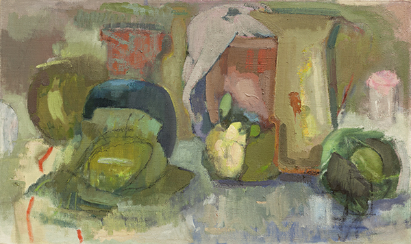 Ruth Miller Forge, "Enamel Jug Still Life," 2001-13