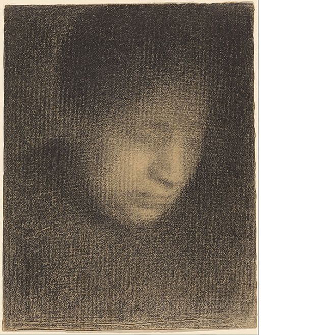 Georges Seurat, the Artist's Mother, 1882-83