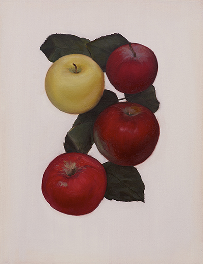 © Jen Mazza, Untitled (4 Apples), 2014 
