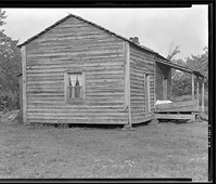 Walker Evans, "Home of Bud Fields, Alabama sharecropper," 1935, Hale County, Alabama